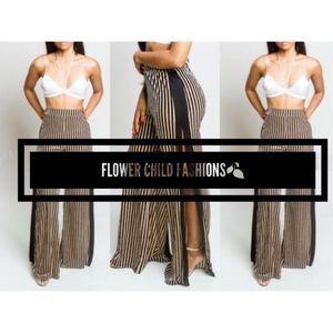 Women’s Velvet Pin Stripe Pants